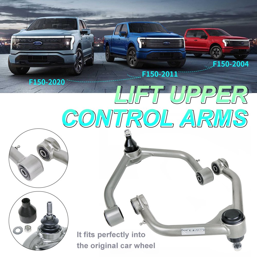 Front Upper Control Arms Leveling Kits 2-4" Lift Kit 2006-2023 for Dodge RAM 1500