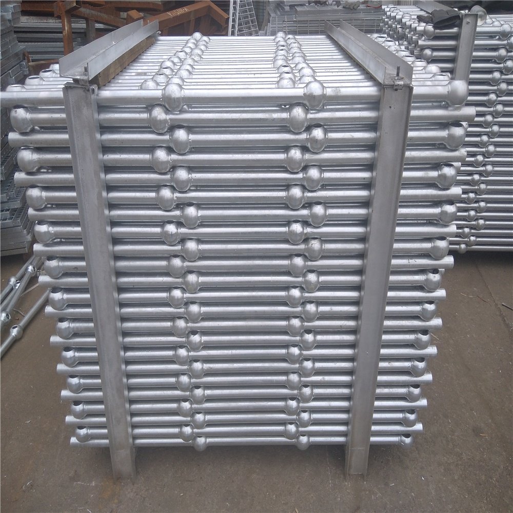 Factory Price Galvanized Ball Connected Steel Handrail Stair Railings Handrails for Outdoor Stair