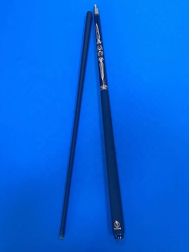 Billiards Manufacturers 57" HCTQ Carom Cue Pool Cue Sticks Decals Stainless Steel Joint Carbon Fiber Pool Cue Stick on Sale