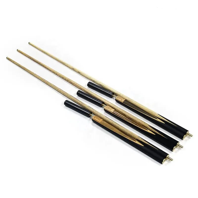 Hot Selling Premium 57" 10mm Ash Wood 3/4 Billiard Snooker Cue With Extension