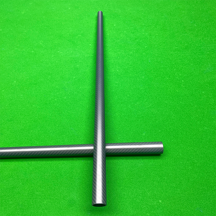Sportpro 3K Twill Glossy Carbon Cue Butt Billiard Cue Butts 100% Carbon Fiber Tube