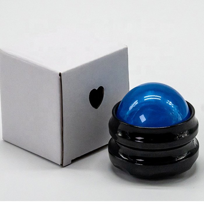 Deep Tissue Massage Ball Roller for Pain Relief Relieve Muscle Back Joint Pain Blue Color Neck Massage Deep Tissue Massage