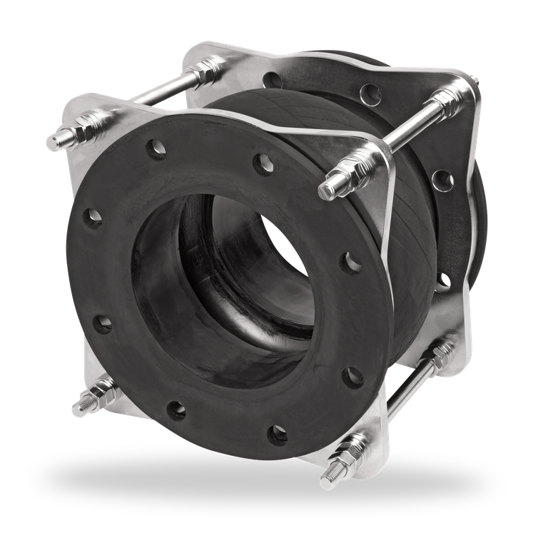 Rubber Joint Reducer Flange Single Ball Rubber Size Head Flexible Reducer Concentric Rubber Soft Joint DN50*DN40