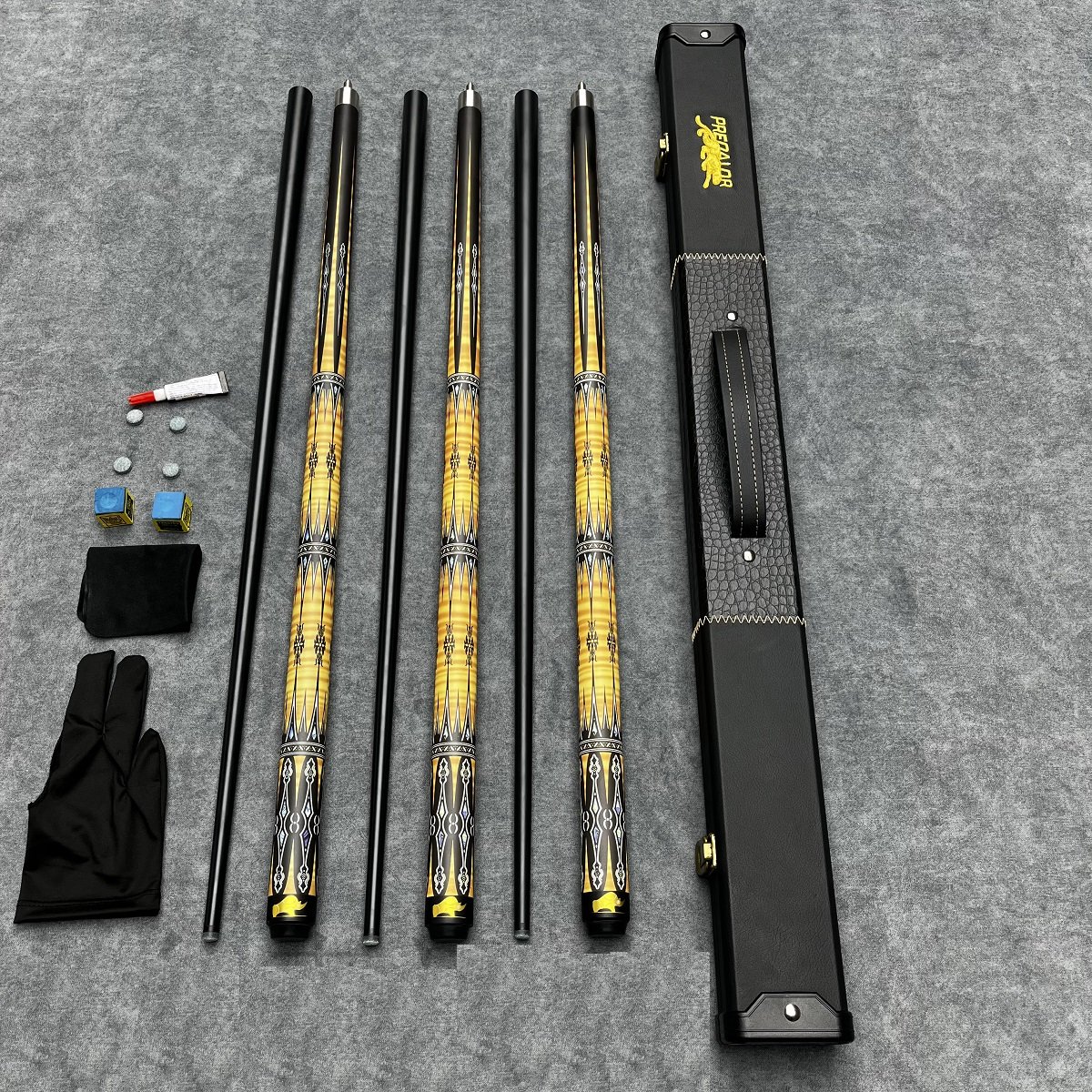 Wholesale High-Quality 1/2 Split 9.8Mm Snooker Carbon Fiber Cue Stick