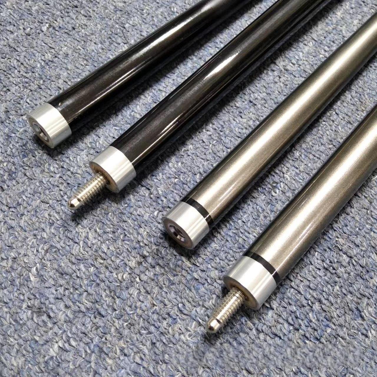 Factory Supply 1/2 Split 13MM Tip Size Carbon Fiber Shaft Carbon Cue Stick Carbon Fiber Cue Stick Billiard