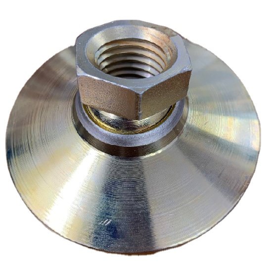 Customized Moving Rotary Adjust Feet Stem Head Swivel 45 Carbon Steel Metal Iron Nickel Plating SS Leveling Mounts
