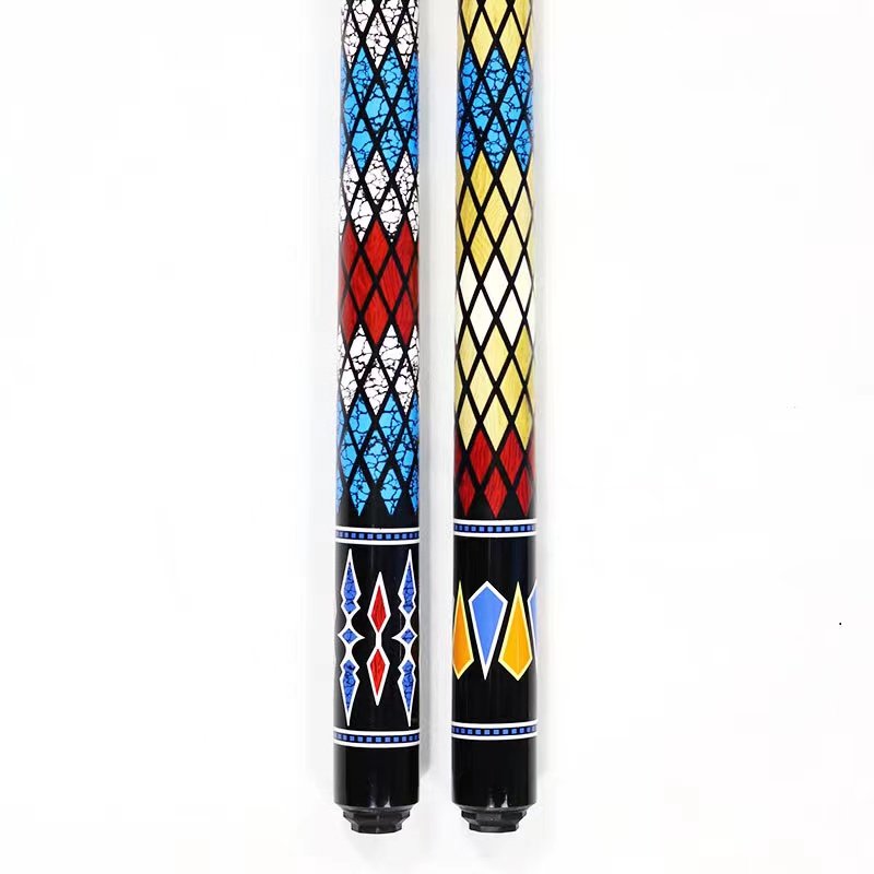New Arrival 57inches Maple 1/2 Center Jointed Billiard Pool Cue With 13mm Tip Size