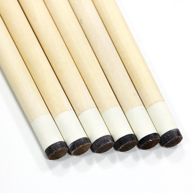 Factory Sell Hot Selling Multi Colors Maple Wood 57" 13mm Tip 1/2 Billiard Pool Cue for Sale