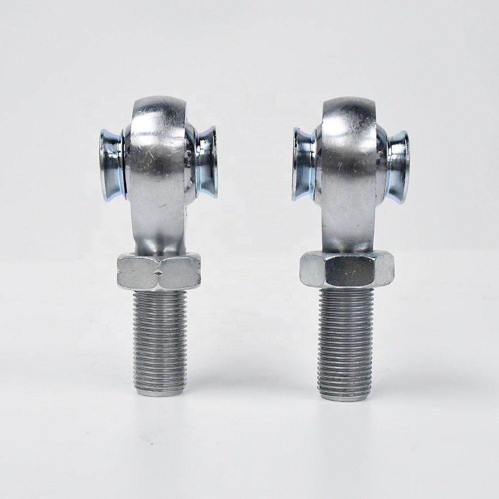 SYZ 1/2 Inch Male Rod End Bearing Set 2 Packs of 1/2 LH RH Thread Heim Joint Rod Ends with Jam Nut