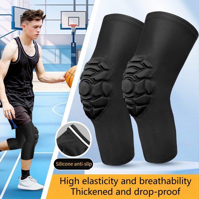 Safety Basketball Leg Compression Sleeve Knee Elbow Support Sports Knee Pads Elbow and Knee Guards