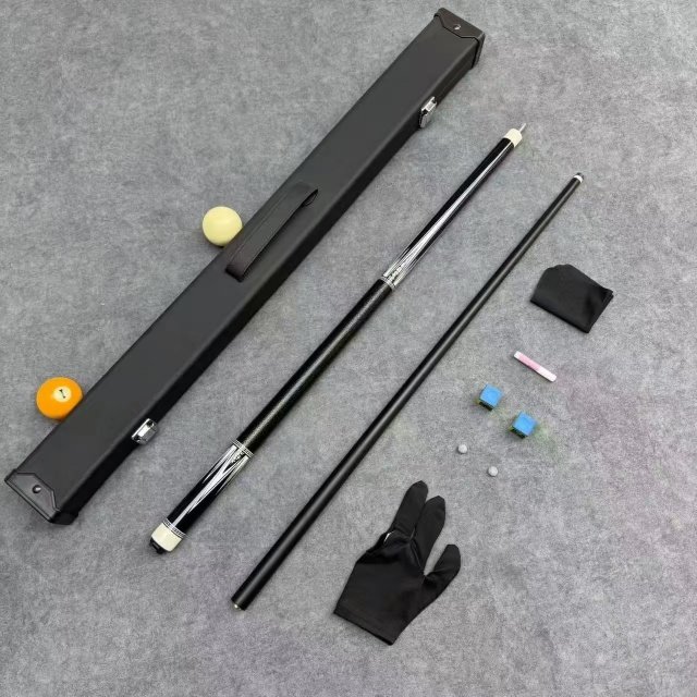 Revolutionary Carbon Fiber Cues: Zero Vibration + Ergonomic Grip for 9-Ball Glory