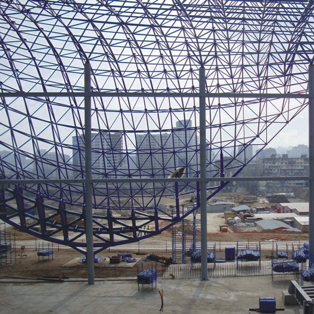 Steel Truss Structure , Truss System for Shed