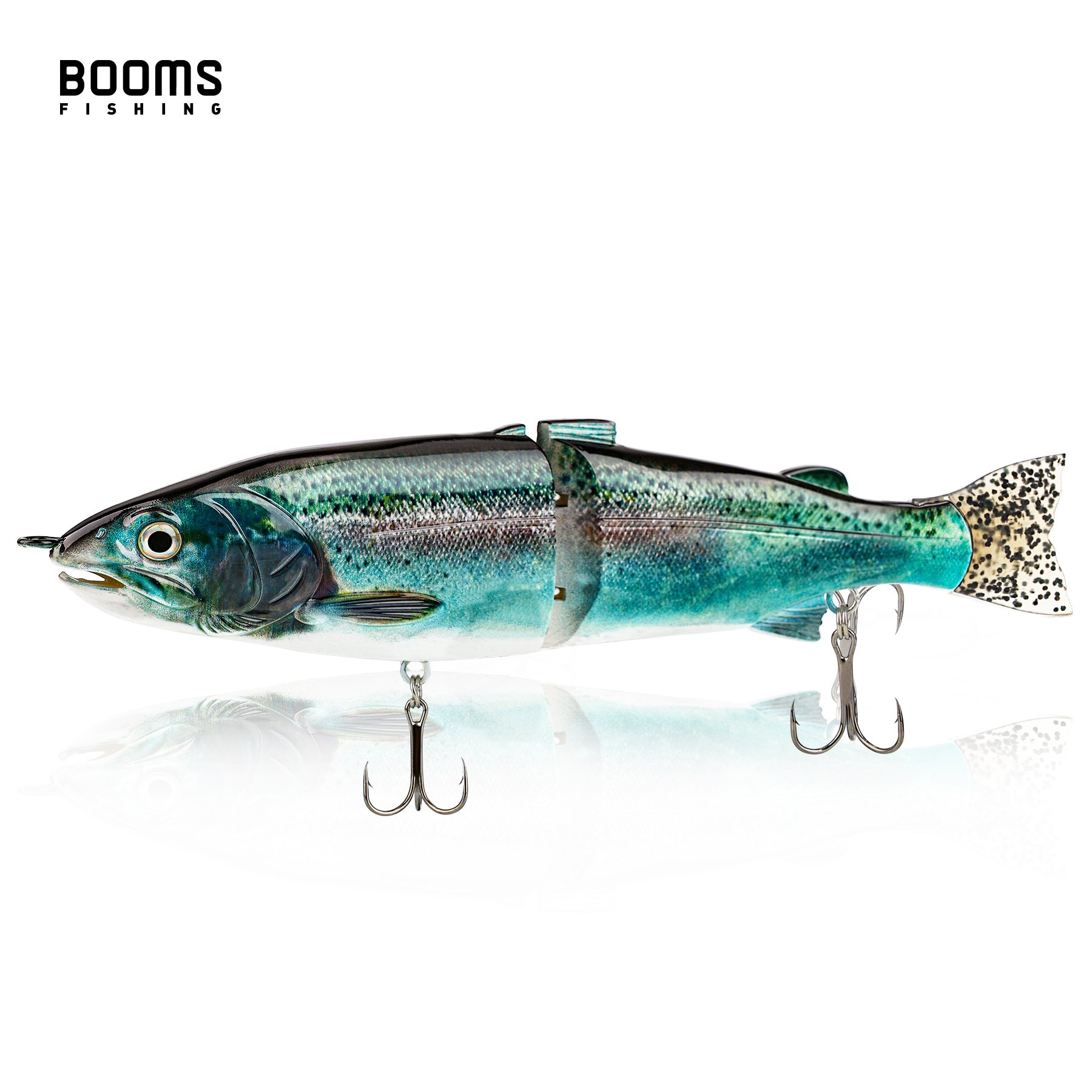 Multi Jointed 3D Fishing Lure Eyes Wholesale 2 Segmented Swimbait for Bass Pike Trout Artificial Bionic Fishing Lure Baits