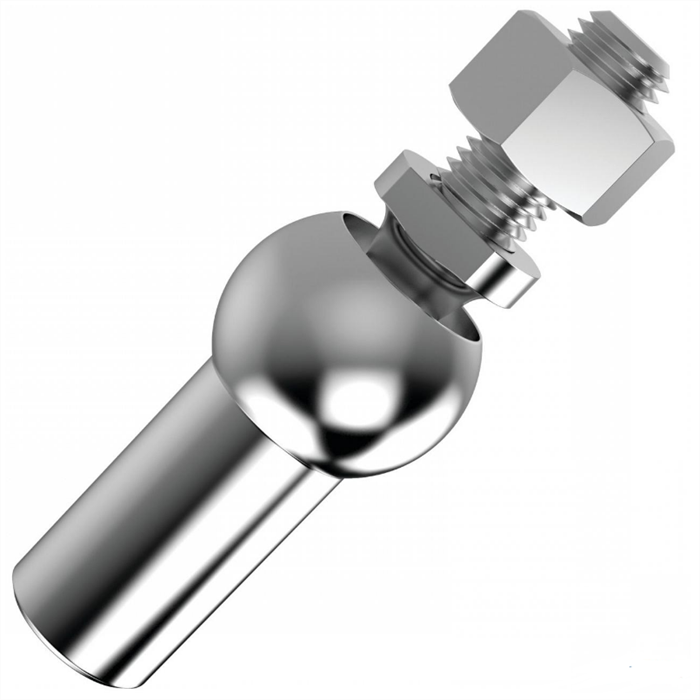 High Precision Custom Adjustable Axial Ball and Socket Joints with Threaded Stud and Nut