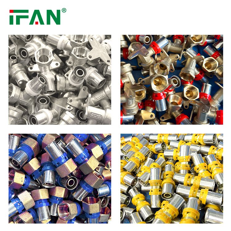 IFAN ISO 21003 PEX Composite Plumbing Joint Materials 16mm 20mm 32mm All Types PEX Press Fittings for Pipe
