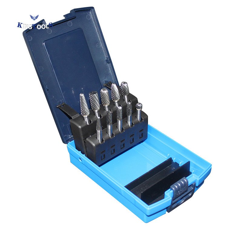 Support Custom Design 1/4" Ball Shape Cutting Tools Tungsten Carbide Rotary Burr Set