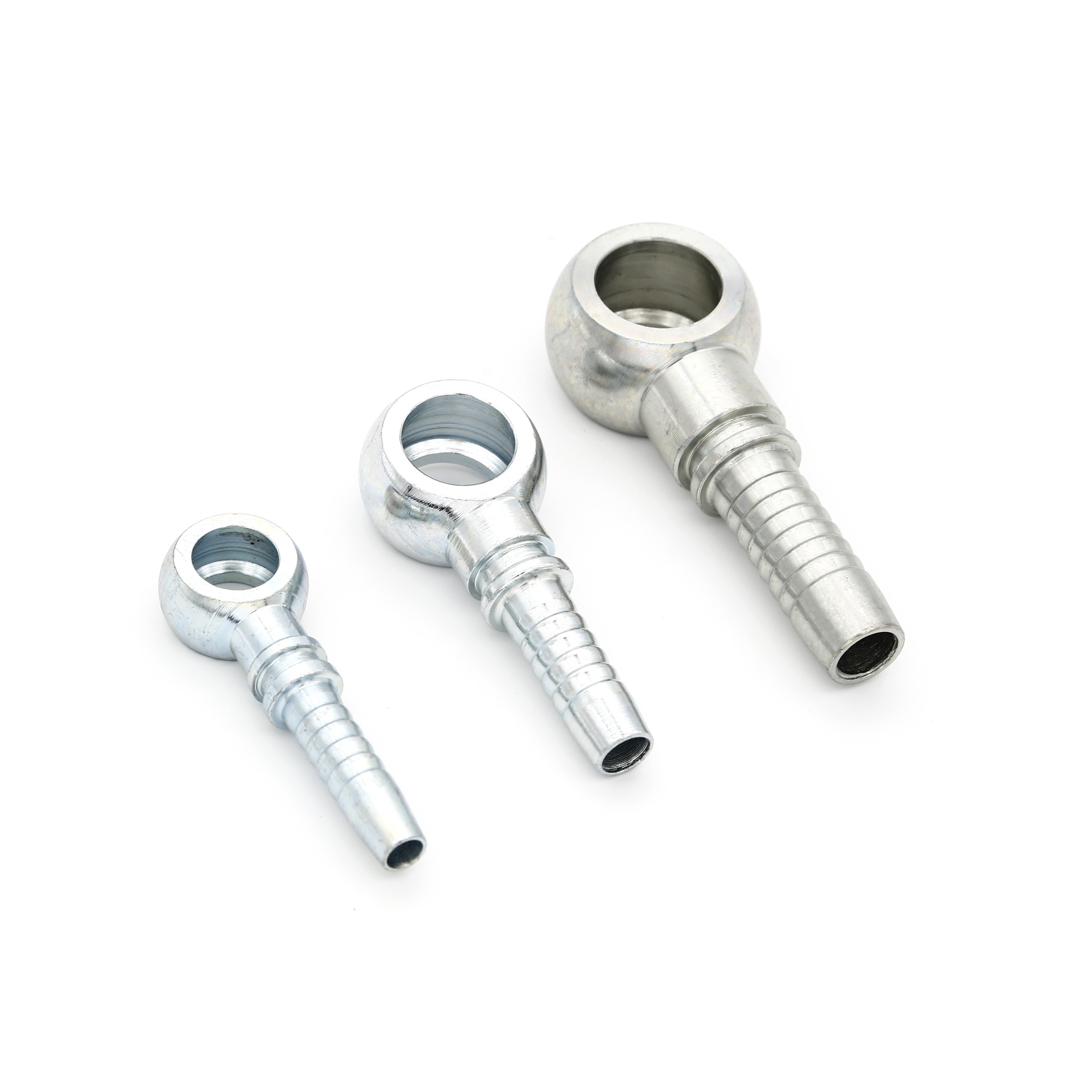 Factory Supplied Galvanized Hydraulic Hose Fitting Bsp Hydraulic Banjo Ball Head Fitting Ball Joints Components Hardware