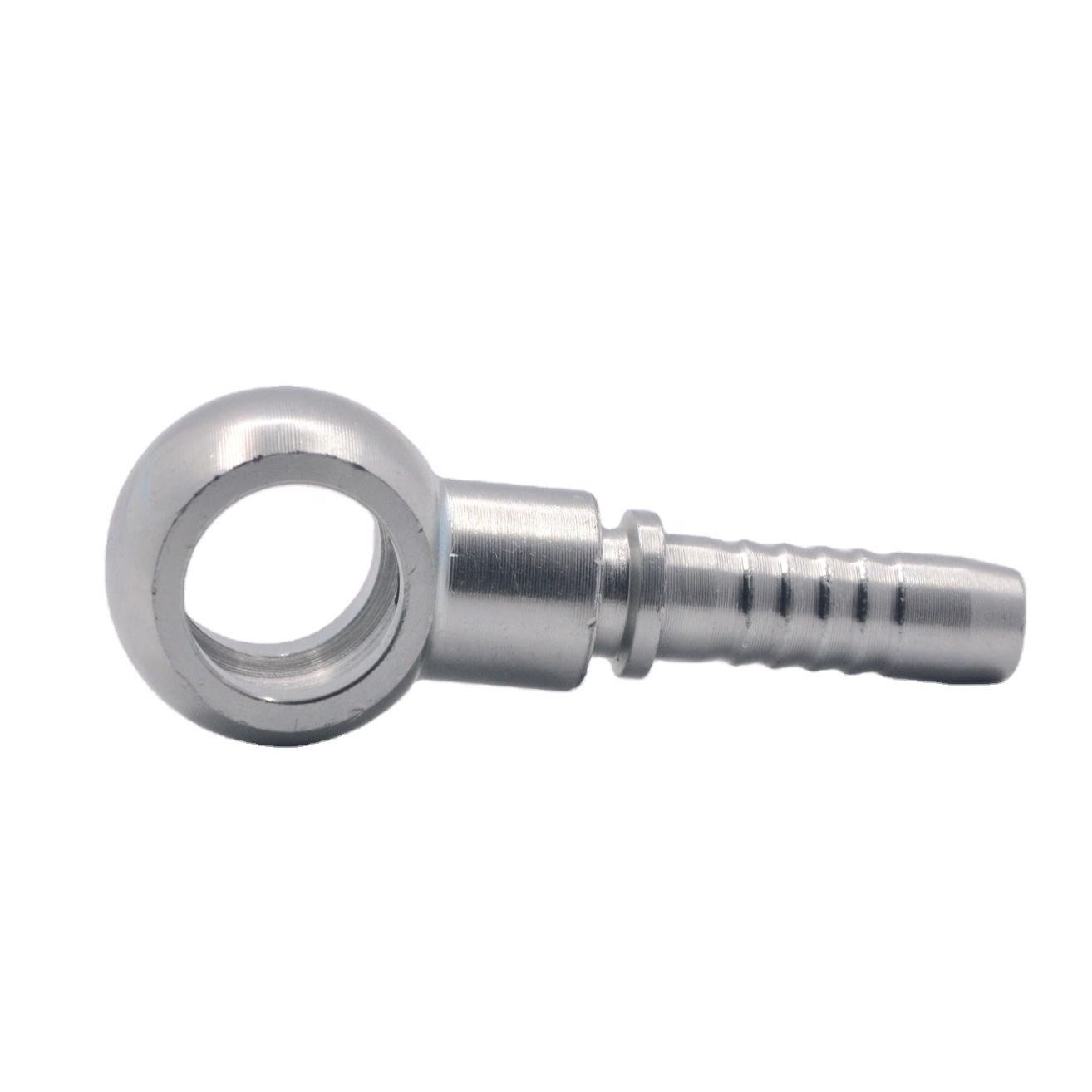 Factory Supplied Galvanized Hydraulic Hose Fitting Bsp Hydraulic Banjo Ball Head Fitting Ball Joints Components Hardware