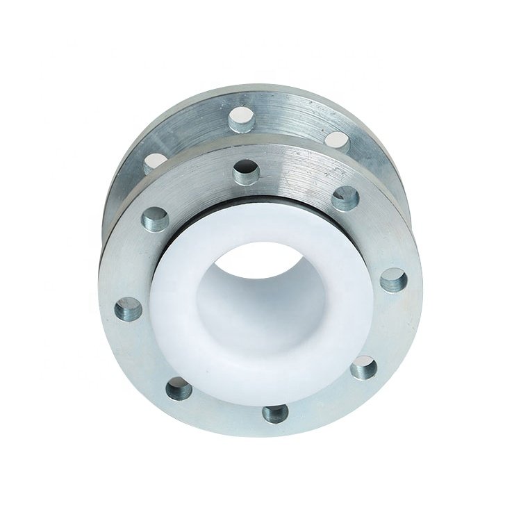 Dn100 Dn150 High Temperature Strong Acid and Alkali Resistance Single Ball Flexible Pipe Ptfe Rubber Expansion Joint