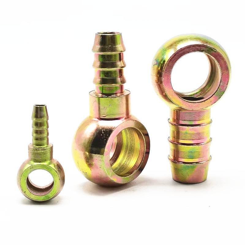 Banjo Hose Barb Bolt Fittings Soldering Banjo Fitting Automotive Butt Banjo Bolt and Nuts and Ball Joints Components Hardware