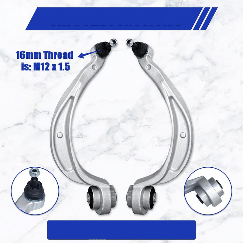 Front Upper Lower Control Arm Ball Joint Sway Bar Link Suspension Kit Set of 10 Replacement for Audi A4 A5 Q5 S4 S5