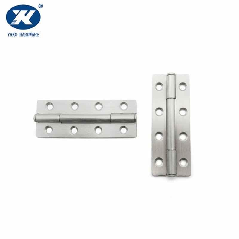 High-Quality Aluminum Plain Joint, Ball Bearing-Free Butt Door Hinge