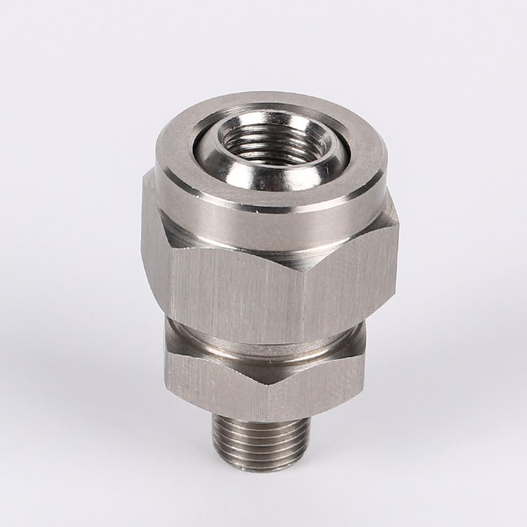 BYCO 36275 45 Degree 1/4 Stainless Steel Adjustable Swivel Ball Joint