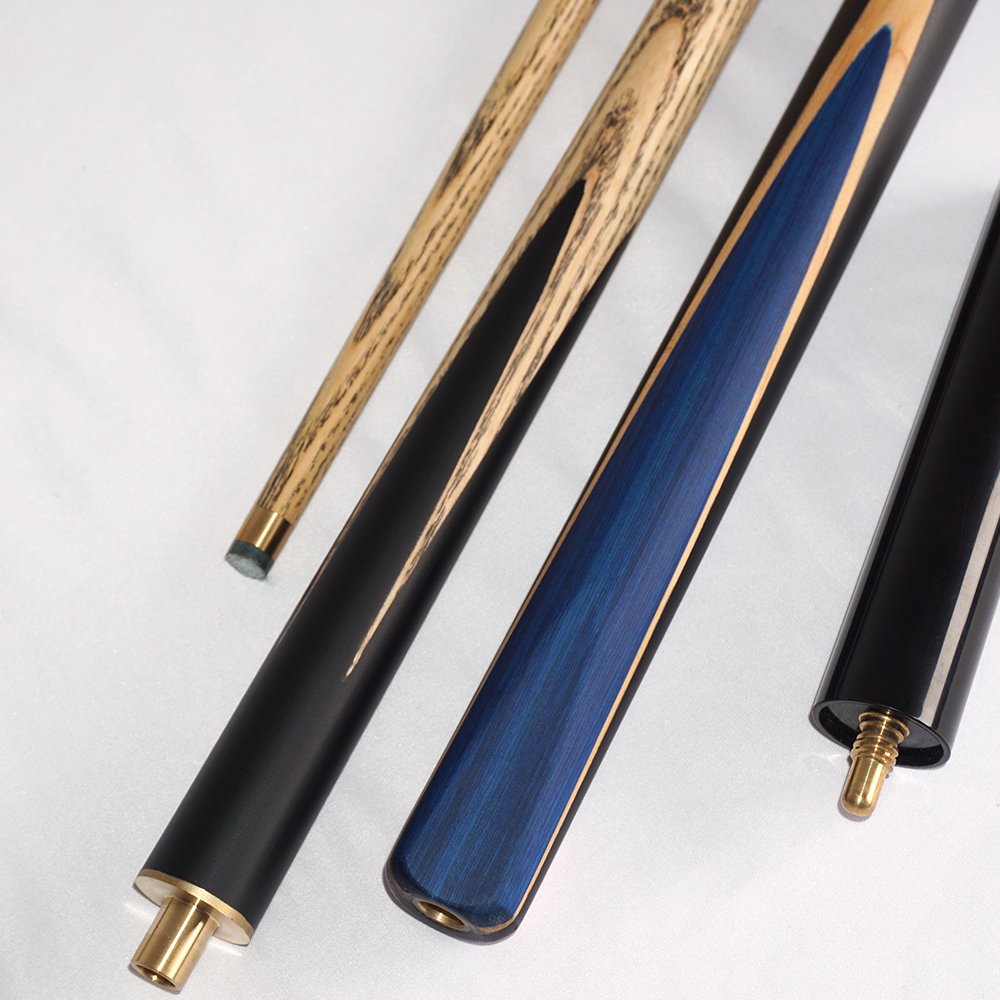 Factory Customised 19oz 20oz Ash Solid Wood Snooker Cue 10mm Handmade Universal Pool Cues Shafts for Pool Clubs Without case