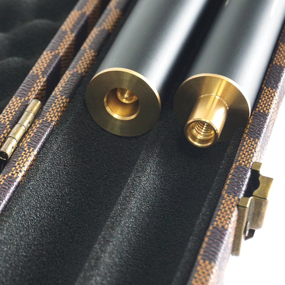 Factory Customised 19oz 20oz Ash Solid Wood Snooker Cue 10mm Handmade Universal Pool Cues Shafts for Pool Clubs Without case