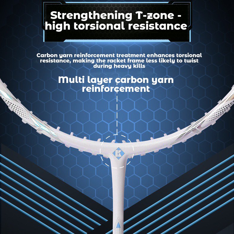 Training Badminton Rackets Set Top Quality Carbon Fiber Professional No Joint Full Graphite Racket Badminton Set
