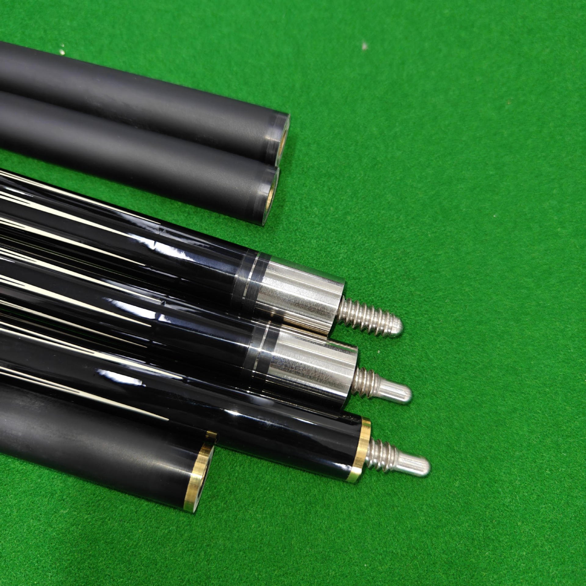 Popular 1/2 Split Billiard Punch Cue 13Mm Tip Highly Accurate Graphite Carbon Fiber Pool Cue Sticks