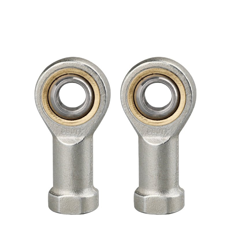 KSRJ Industrial Applications F-M10X125U Fisheye Fitting Pneumatic Rod End Bearing High Precision Ball Joint for Cylinders