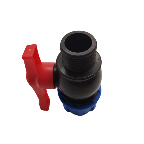 PP Compression Fittings Ball Valve External Thread Ball Valve Water Supply Irrigation Special Thread Joint