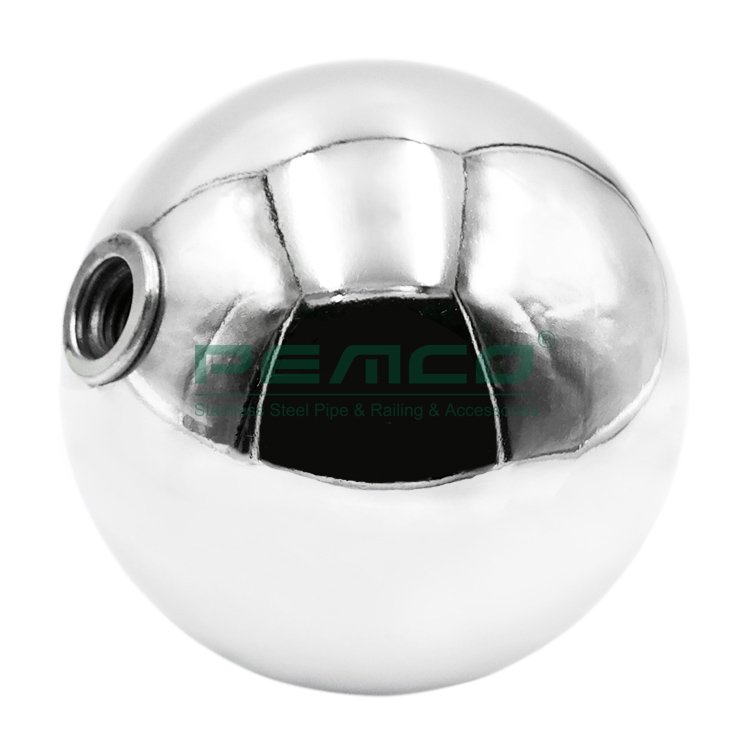 Custom Factory Stainless Steel 304/316 Handrail Joint Handrail Hollow Ball