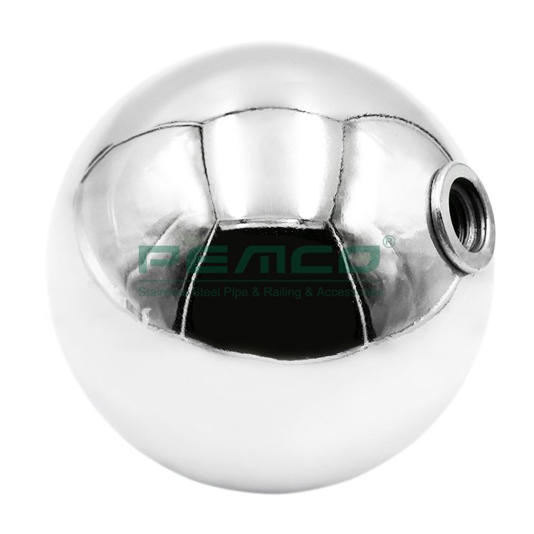 Custom Factory Stainless Steel 304/316 Handrail Joint Handrail Hollow Ball