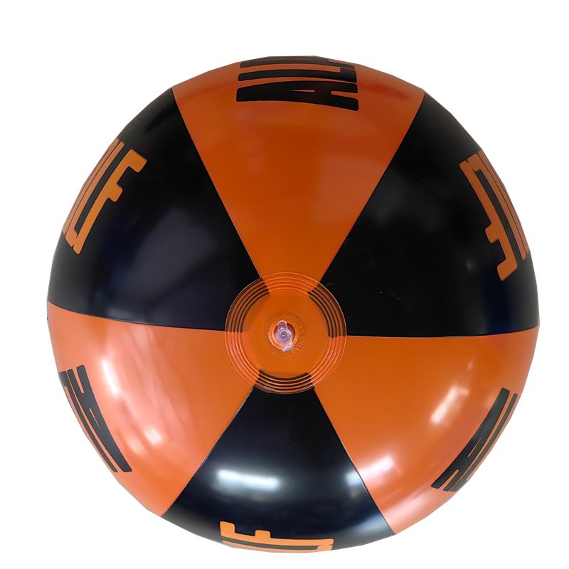 Top Quality Printed Advertising Summer Toy Customizable 36 24 Inch PVC Beach Ball Inflatable Toy Balls
