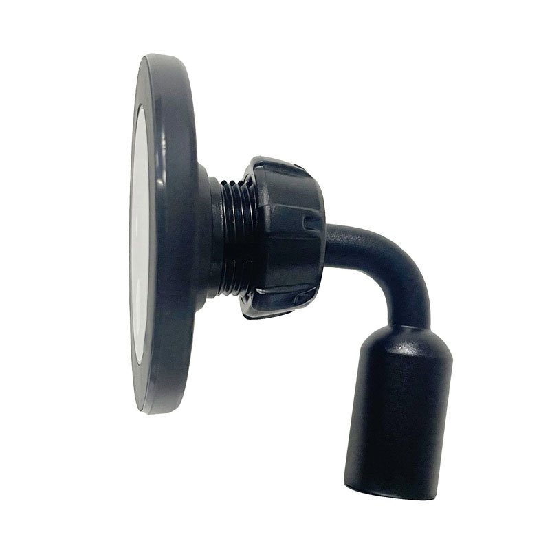 Custom Black Silver Color Magnetic Tripod Mount Adapter 360 Degree Rotation Tripods Phone Holder Clip Attachment for Golf Stick