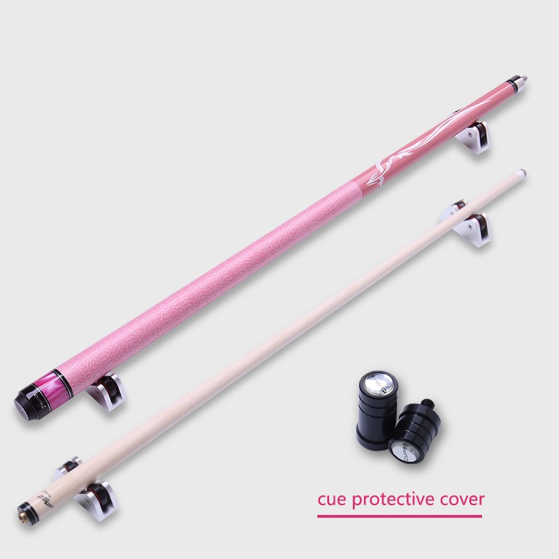 CUPPA Billiard Cue Pool Cues Stick Nine Ball Arm the Lrish Line Grip Maple Shaft 1/2 Split Pink Design Tip Size 10.5 11.75 13mm