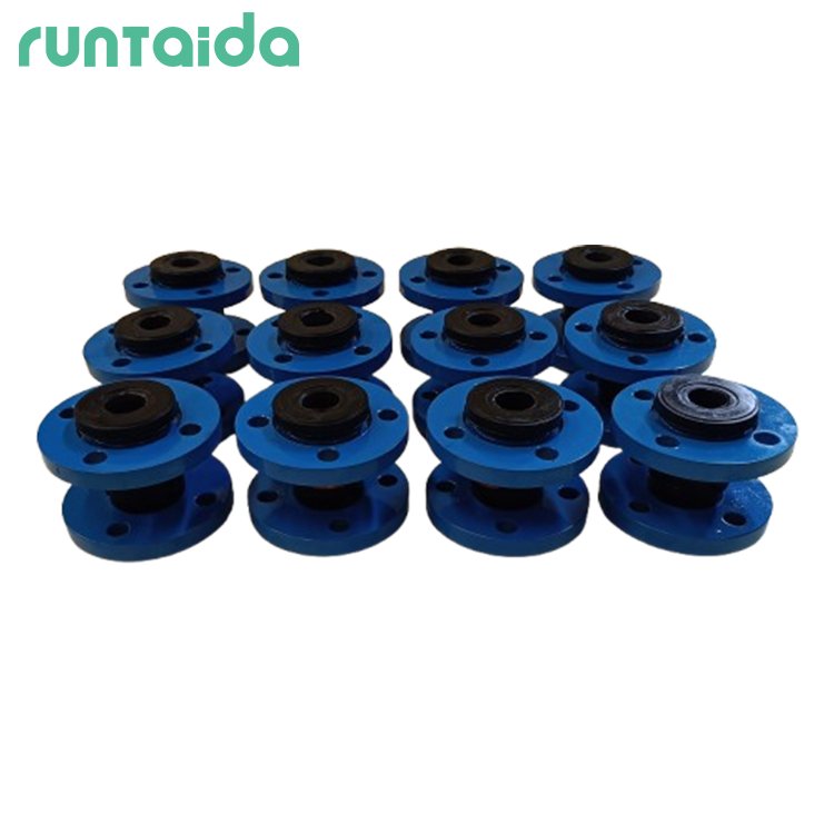 Factory Price DN100 DN25 PN16 Flexible Rubber Joint Single Ball Flange Rubber Joint