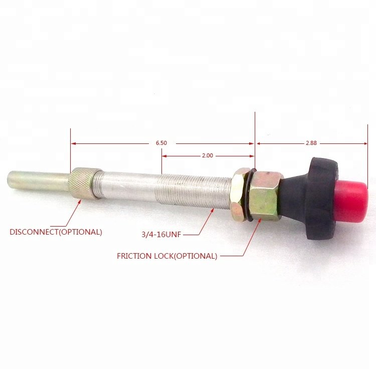 Online Support Micro Adjust Cable Vernier Throttle Cable GJ1106A Push Pull Throttle Cable Lever