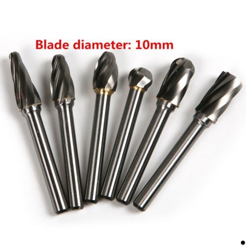 Tungsten Carbide Rotary Burr Set for Grinder Drill Aluma Tooth Cut Dental Carbide Burr Bit Aluminum Burr