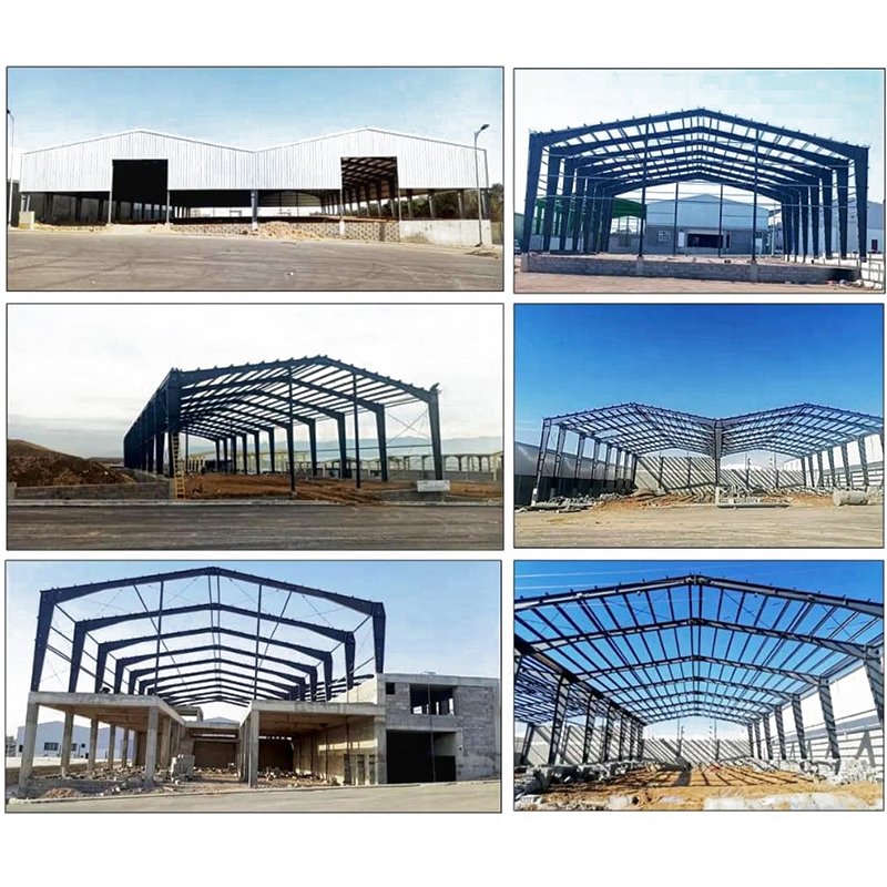 Roof Trusses Low Cost Metal Frame Warehouse Metal Roof Building Quick Installation