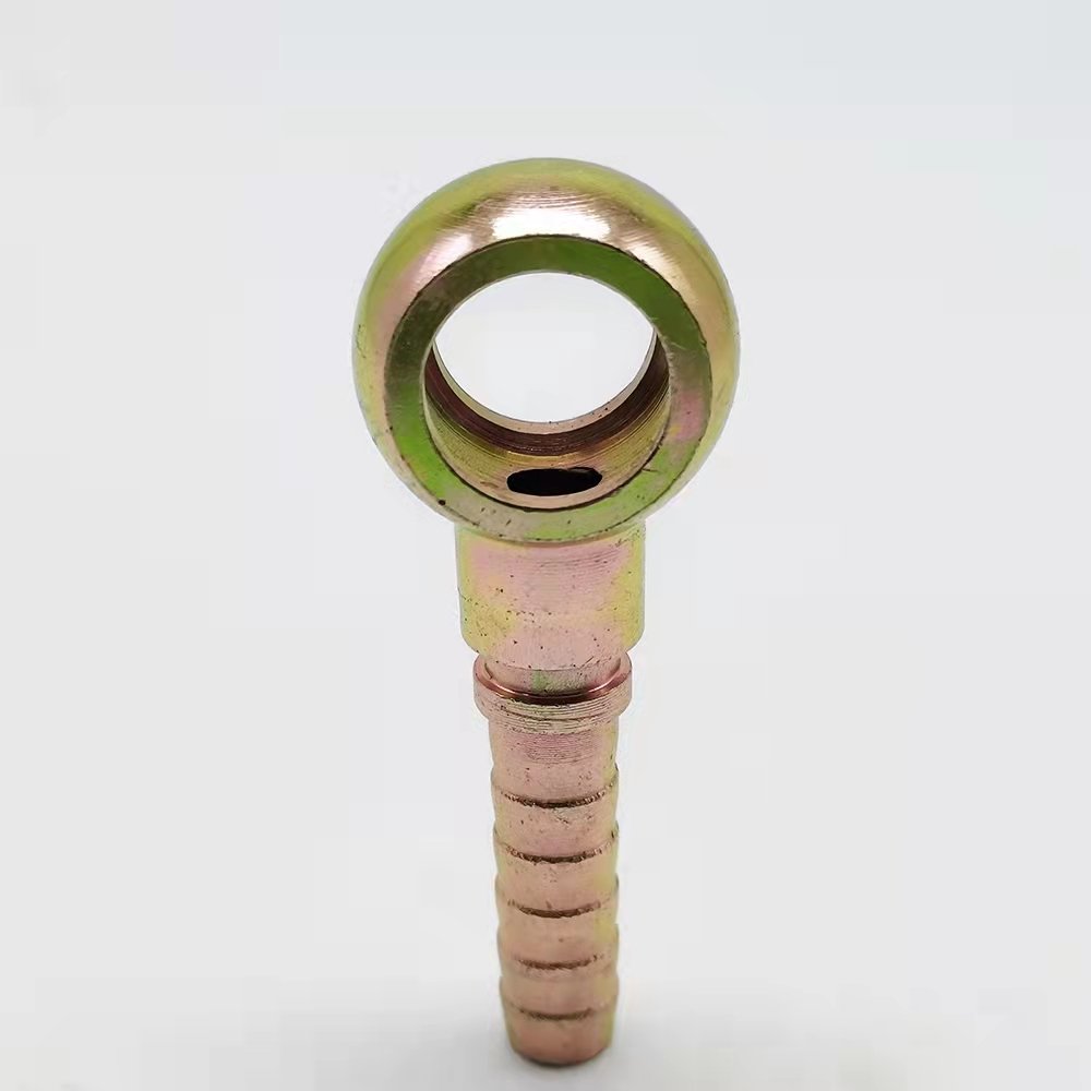 Hydraulic Pipe Metric Banjo Fittings Ball Joints for Fluid Transfer