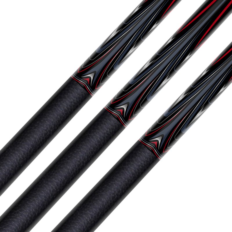TQG-LC-088 Billiards Cue 1/2 Split 12..5mm Maple Butt with Multiple Snooker Joint and Marking Carbon Fiber Pool Cue