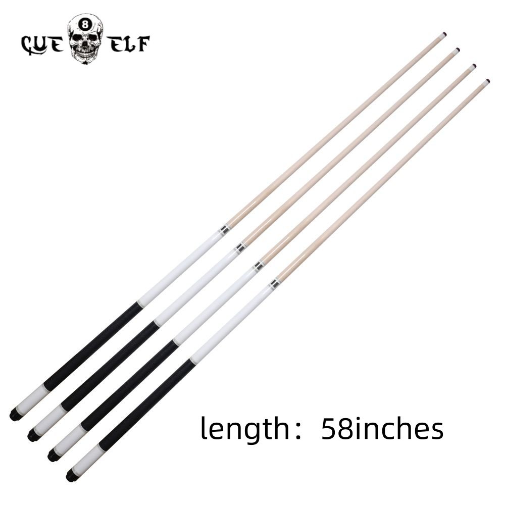 CUEELF High Technology Billiard Pool Cue Straight 58" Maple Cork Filing Shaft 12.5mm Tip Size