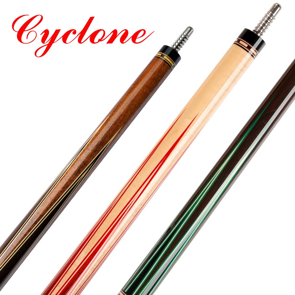 Cyclone Billiard Cue Stick Inlaid Carving Cue 13mm Tip 3*8/8 Radial Pin Handmade Professional Billiard Cue
