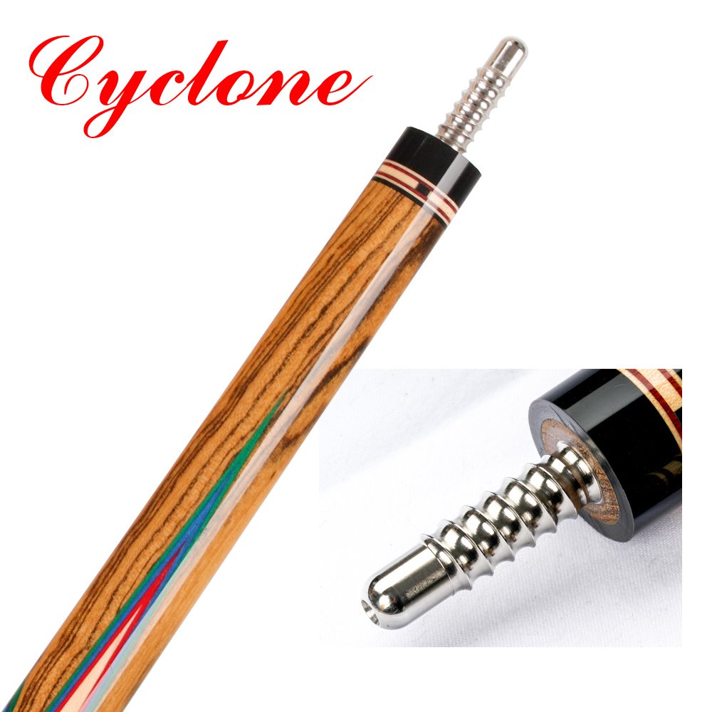 Cyclone Billiard Cue Stick Inlaid Carving Cue 13mm Tip 3*8/8 Radial Pin Handmade Professional Billiard Cue