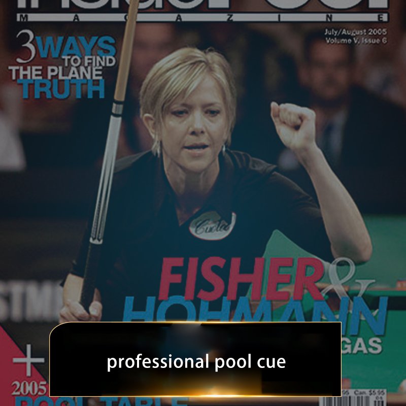 CUPPA Profession Billiard Cue Pool Cue Stick Billiard Nine Ball Hard Maple Shaft 1/2 Split Cue 58in Tip Size 10.5 11.5 13mm