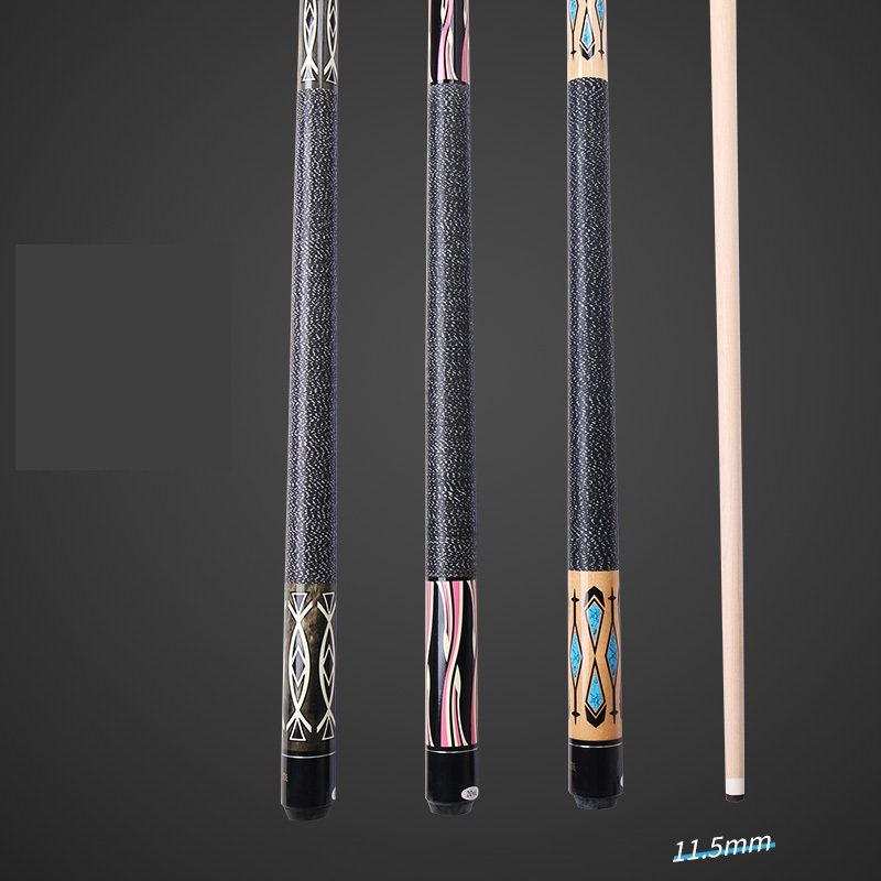 CUPPA Professional Pool Cue 1/2 Split 302 cm Nine-Ball Arm Crazy Maple Shaft Size 11.5mm Stainless Steel Joint
