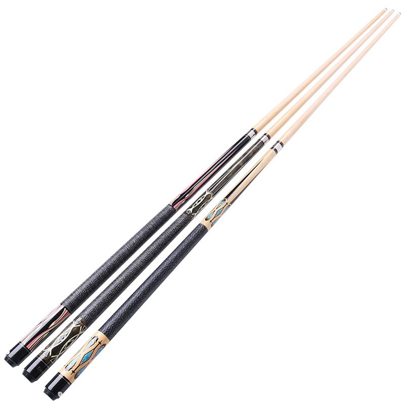 CUPPA Professional Pool Cue 1/2 Split 302 cm Nine-Ball Arm Crazy Maple Shaft Size 11.5mm Stainless Steel Joint